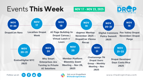 Drupal Events From 17 to 23 November 2025