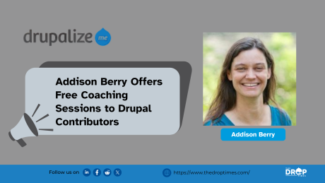 Addison Berry Offers Free Coaching Sessions to Drupal Contributors