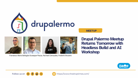 Drupal Palermo Meetup Returns Tomorrow with Headless Build and AI Workshop