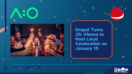 Drupal Turns 25: Vienna to Host Local Celebration on January 15