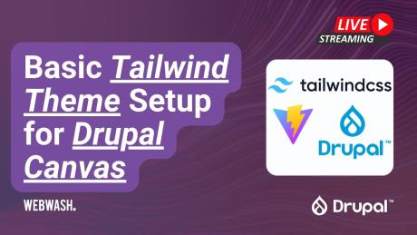 Setting Up a Tailwind CSS Theme for Drupal Canvas