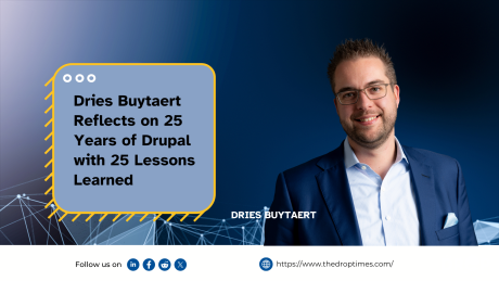 Dries Buytaert Reflects on 25 Years of Drupal with 25 Lessons Learned