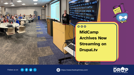 MidCamp Archives Now Streaming on Drupal.tv