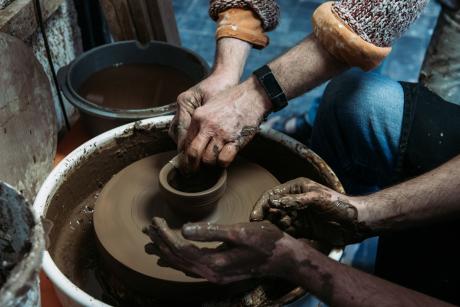 pottery