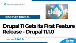 Drupal 11 Gets its First Feature Release - Drupal 11.1.0