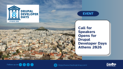 Call for Speakers Opens for Drupal Developer Days Athens 2026