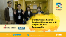Digital Circus Sparks Regional Momentum with DrupalCon Nara Sponsorship