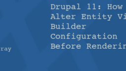 Modifying Entity Render Arrays in Drupal 11 with Pre-Render Callbacks