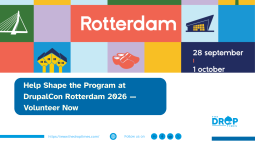 Help Shape the Program at DrupalCon Rotterdam 2026 — Volunteer Now