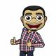 cartoon Russell