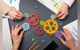 business roles with various mechanism pieces