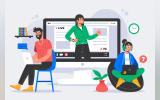 online tutorials concept