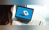 Drupal logo on screen