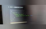 codes on screen