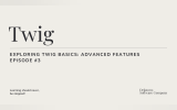Exploring Twig Basics: Advanced Features Episode #3