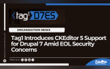 Tag1 Introduces CKEditor 5 Support for Drupal 7 Amid EOL Security Concerns