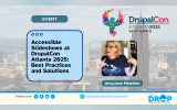 Accessible Slideshows at DrupalCon Atlanta 2025: Best Practices and Solutions