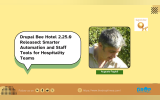 Drupal Bee Hotel 2.25.0 Released: Smarter Automation and Staff Tools for Hospitality Teams