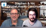 Inside Drupal Hooks: Community, Challenges, and Core Contributions with Stephen Cross & Nic Laflin