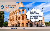 Early Bird Sponsorship Now Available for DrupalCamp Italy 2025