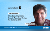 Irina Zaks Highlights Module Reporting Recipe for Backdrop CMS