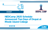 NEDCamp 2025 Schedule Announced: Two Days of Drupal at Rhode Island College