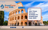 10% Ticket Discount Available for DrupalCamp Italy 2025