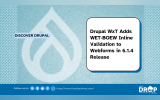 Drupal WxT Adds WET‑BOEW Inline Validation to Webforms in 6.1.4 Release