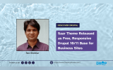 Saar Theme Released as Free, Responsive Drupal 10/11 Base for Business Sites