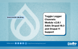 Toggle Logger Channels Module v2.0.1 Adds Drupal 10.3 and Drupal 11 Support