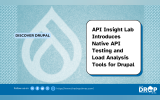 API Insight Lab Introduces Native API Testing and Load Analysis Tools for Drupal