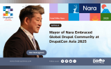 Mayor of Nara Embraced Global Drupal Community at DrupalCon Asia 2025