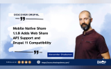 Mobile Native Share 1.1.0 Adds Web Share API Support and Drupal 11 Compatibility