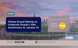 Ottawa Drupal Meetup to Celebrate Drupal’s 25th Anniversary on January 15