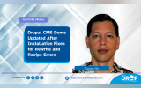 Drupal CMS Demo Updated After Installation Fixes for Rewrite and Recipe Errors