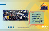 Drupal Pune Meetup to Celebrate 25 Years of Drupal on January 10