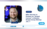 Mike Herchel to Present on “Drupal Canvas” at Boston Drupal Group Meetup Jan. 7