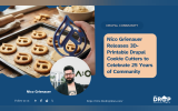 Nico Grienauer Releases 3D-Printable Drupal Cookie Cutters to Celebrate 25 Years of Community